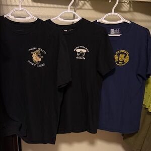 United States Navy Graphic Tee - Black/Navy